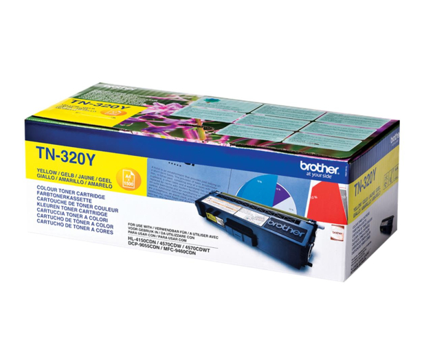 BROTHER TN320Y Yellow - 62535 - zdjęcie